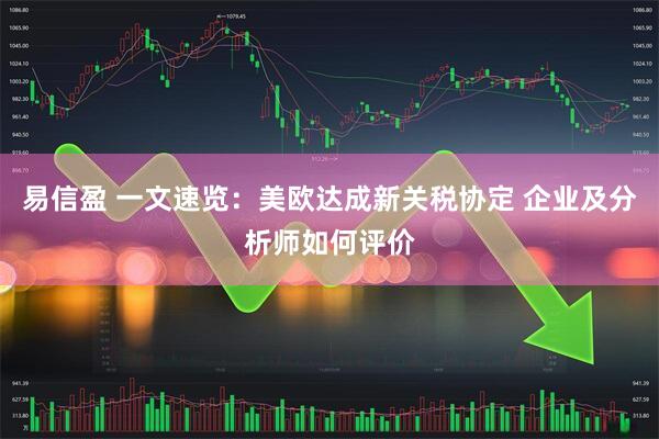 易信盈 一文速览：美欧达成新关税协定 企业及分析师如何评价